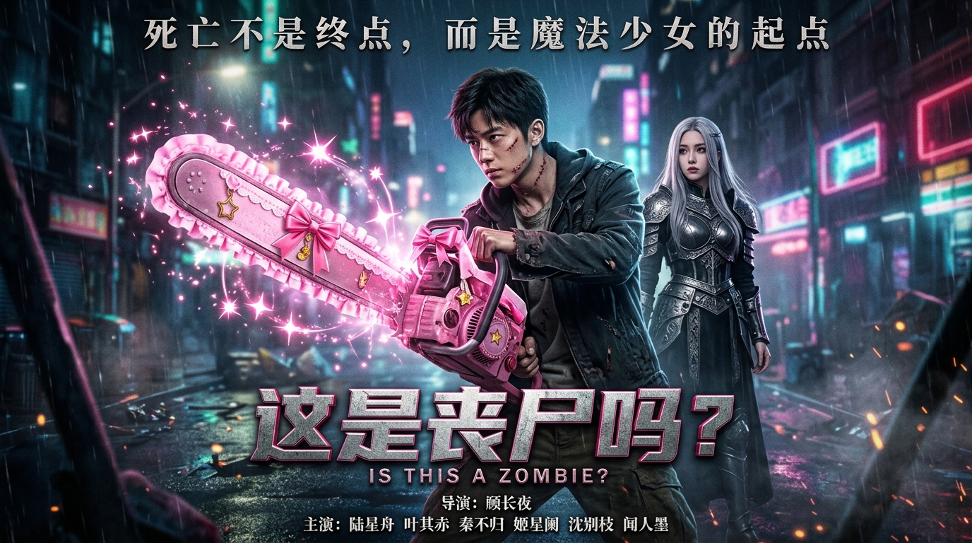 《这就是僵尸吗》主视觉海报