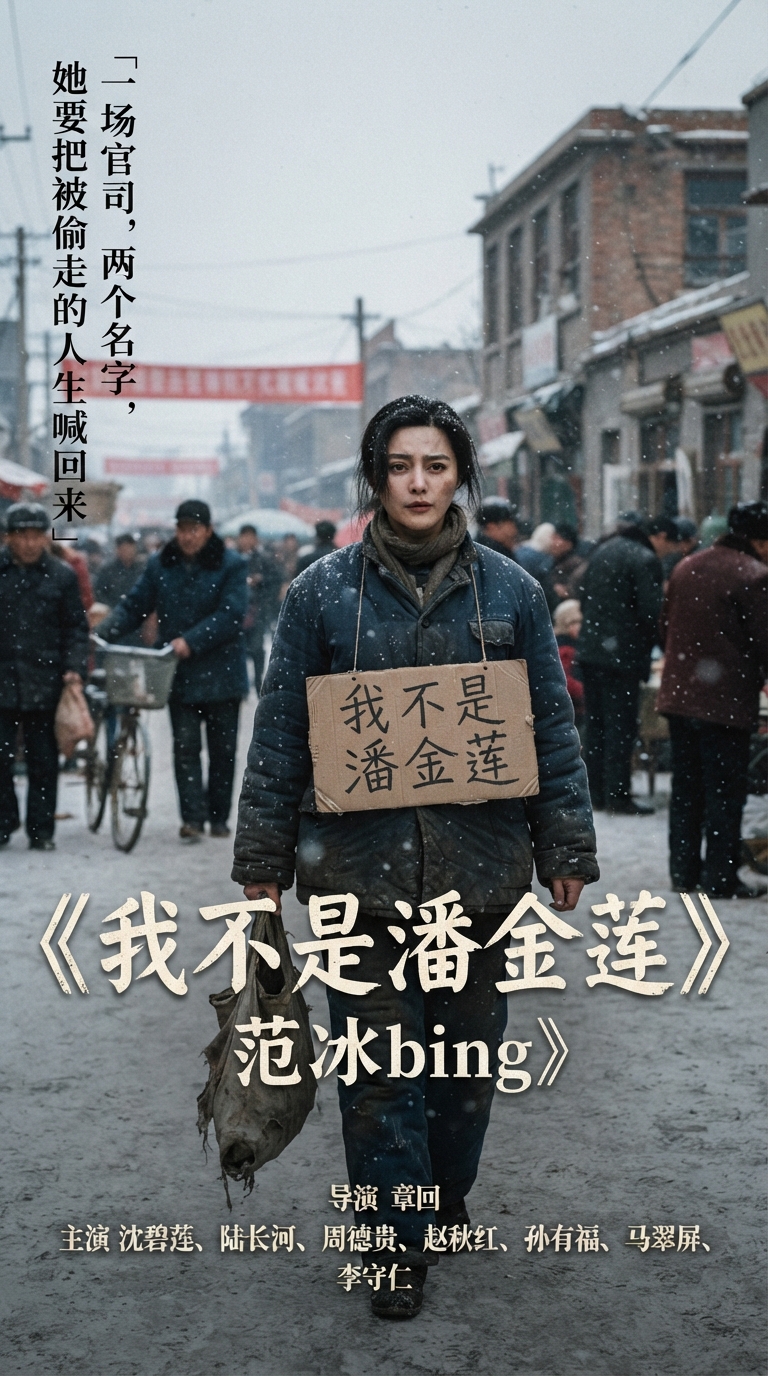 《我不是潘金莲范冰冰》